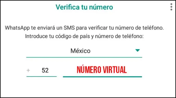 verificar numero whatsapp virtual